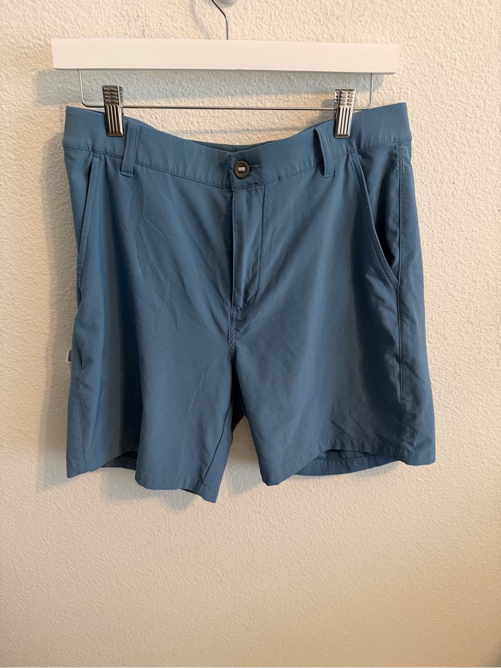 Puma Slate Blue Flat Front Men's Shorts